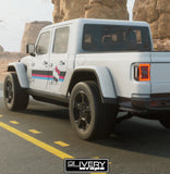 Spooktacular DIY Monster Style Retro Racing Stripes for All Jeep Wranglers/Gladiators - Nostalgia - Eerie Chic - For Guys and Ghouls