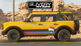 Spooktacular DIY Monster Style Retro Racing Stripes for All 2021+ Broncos - 2000s - Nostalgia - Eerie Chic