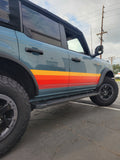 Ford Bronco Retro Stripes and Hood Cowl Accent - Custom Colors Available - Fit's 2 door and 4 door - Vintage Style