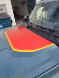 Ford Bronco Retro Stripes and Hood Cowl Accent - Custom Colors Available - Fit's 2 door and 4 door - Vintage Style
