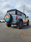 Ford Bronco Retro Stripes and Hood Cowl Accent - Custom Colors Available - Fit's 2 door and 4 door - Vintage Style