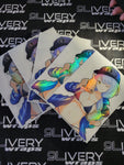 Boba Waifu Cute Anime Girl Sticker - Holographic Anime Decal for Car, Laptop and More! - Sexy Boobies and Boba Decal