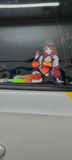 Jenny Car Girl Decal - Kawaii Retro TRD Style Anime Girl Sticker for Car, Laptop, and More! - Car Decal for Car guy's and Car Girls!