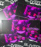 Ghost Monster Sticker - Evil Ghost Type Style Slap Sticker - Vinyl Decal for Laptop, Car, Skatedeck, and more!