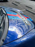 Martini Style Stripes and Graphic Vinyl Decal for Hood, Roof, Trunk and Sides  - DIY Livery Racing Stripes - Heritage Racing