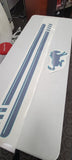 Retro Tree Mountain Decals: Hood Cowl and Rocker Stripes Fits Bronco 2dr/4dr/Sport