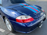 Martini Style Racing Stripes: DIY Vinyl Decal Kit for Porsche
