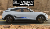 Mustang Mach-E RTR Inspired Stripes: Satin Finish, Custom Colors