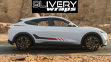 Mustang Mach-E RTR Inspired Stripes: Satin Finish, Custom Colors