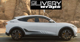 Mustang Mach-E RTR Inspired Stripes: Satin Finish, Custom Colors