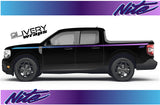 Retro Nite Truck Side Stripe Decal Kit - 90's Style Graphics Fits Maverick