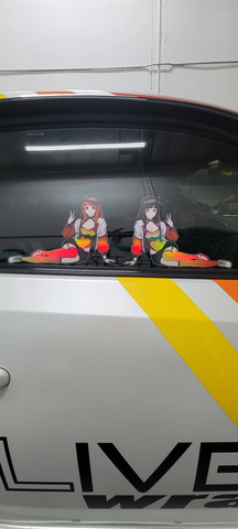 Zodiac Anime Car Stickers  Peach Bear Shop